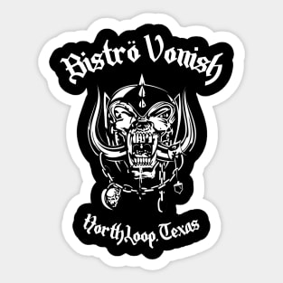 MotörVonish Sticker